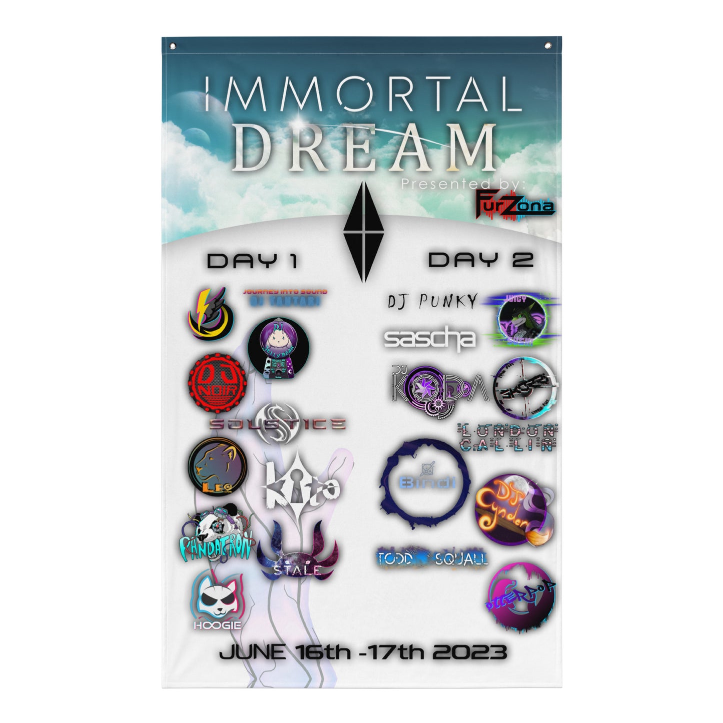 Immortal Dream Limited Edition Flag