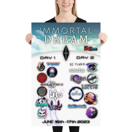 Immortal Dream Lineup Poster