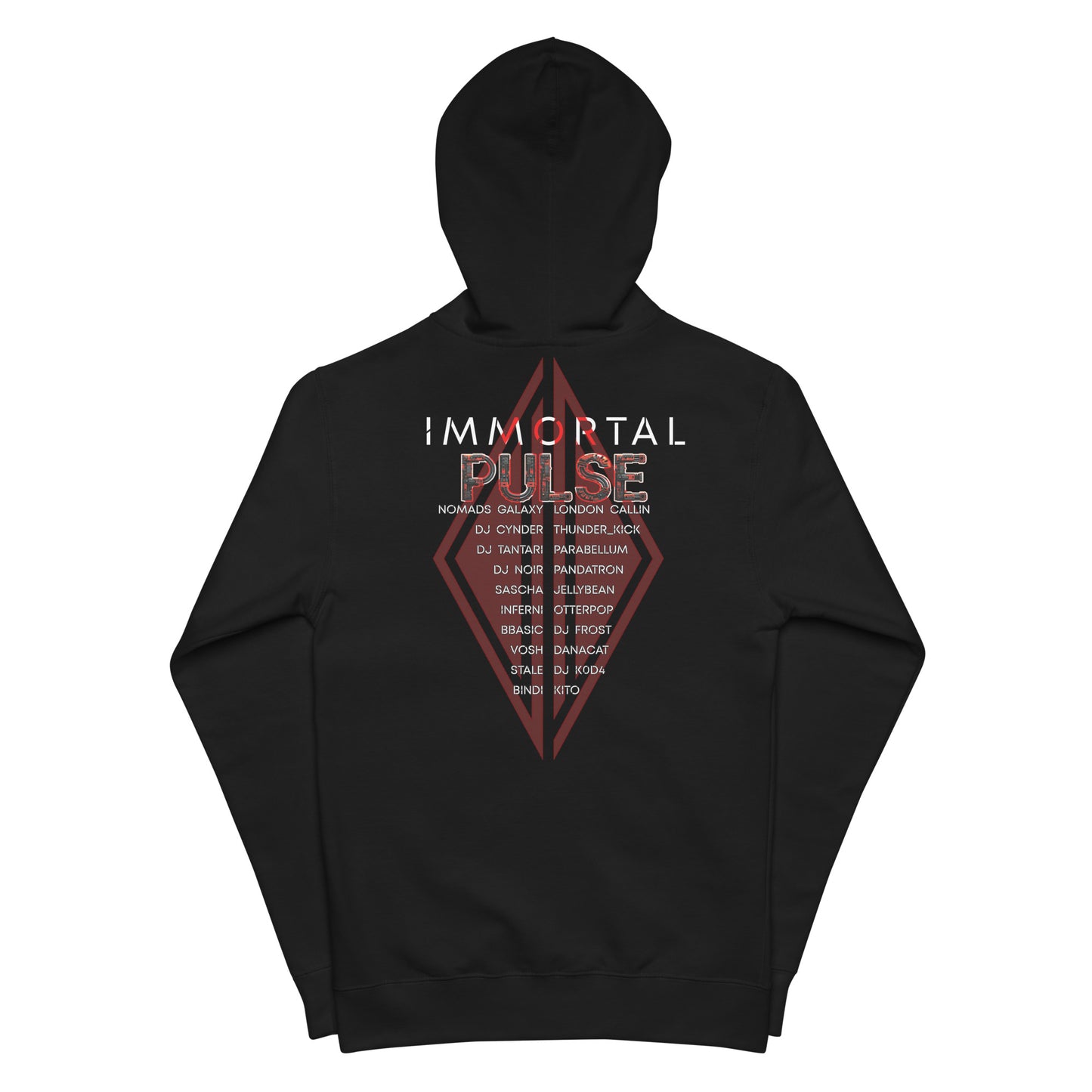 IMMORTAL PULSE ZIP-UP HOODIE